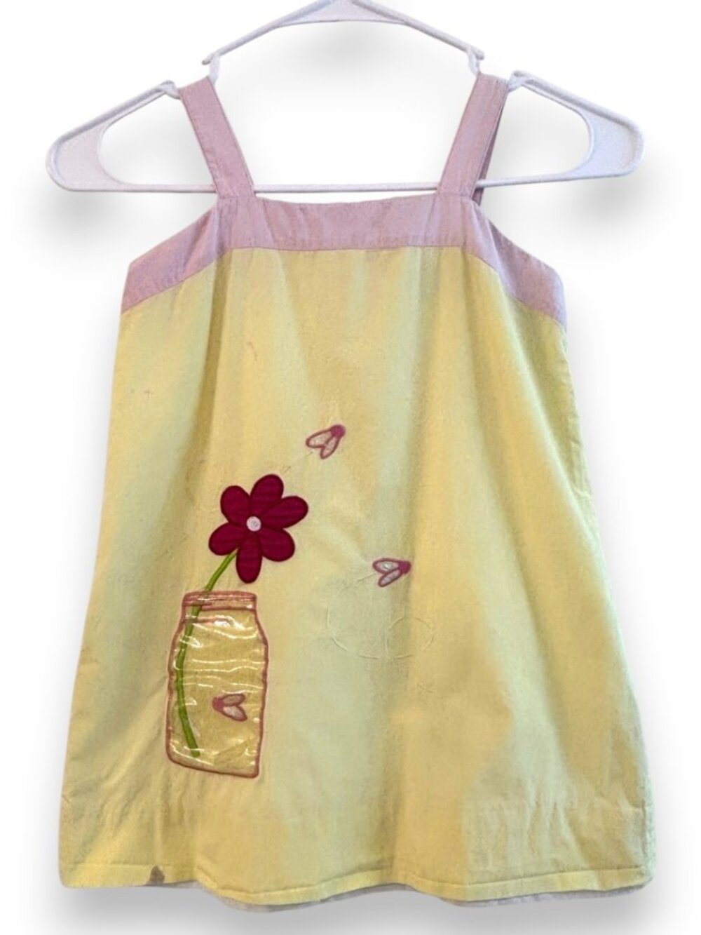Vintage Lilly Pulitzer White Tag Girls Dress Pastel Mason Y2K Whimsical 5 Flawed